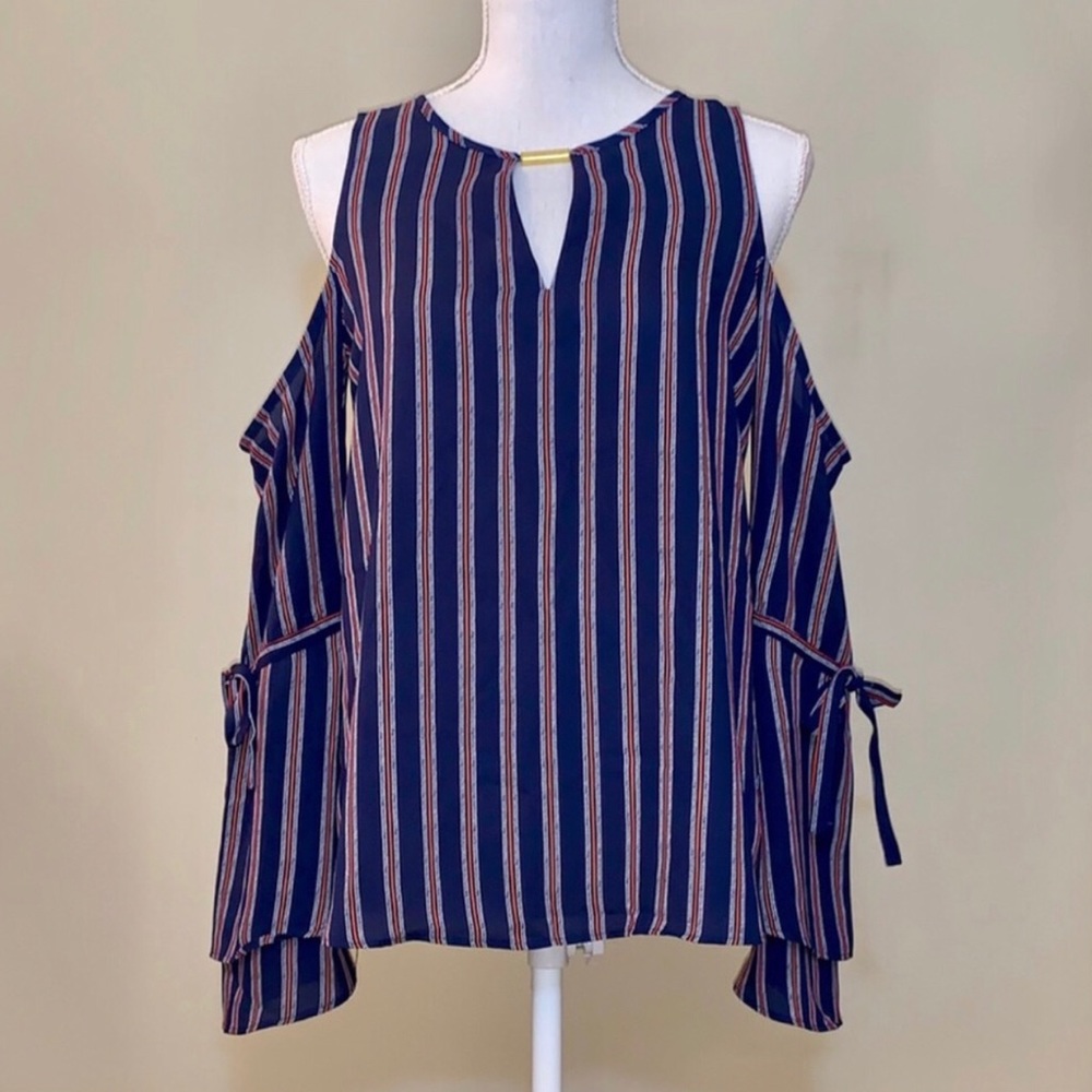 NWOT Michael Kors cold shoulder blouse